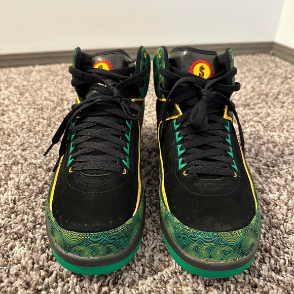 2007 Nike Jordan 2 Retro High DB Doernbecher II Sz 11 318304-071 - Picture 4 of 10